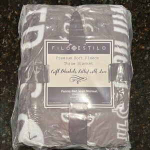 Funny Get Well Throw Blanket